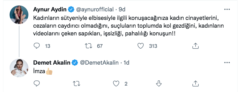 aynur aydin dan ahmet cakar in melis sezen sozlerine sert tepki